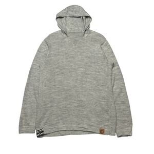 Paka The Hoodie Royal Alpaca Hoodie Sweater Men's Small Quiet Luxury